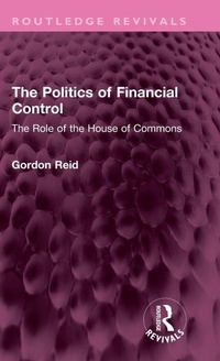 Enlarge image Cover: The Politics of Financial Control - Routledge