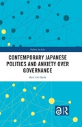 Cover: Contemporary Japanese Politics and Anxiety Over Governance - Routledge