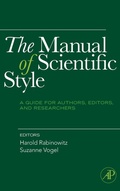 Cover: The Manual of Scientific Style - Academic Press