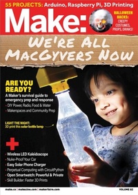 Enlarge image Cover: Make: Volume 82 - Make Community, LLC