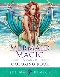 Enlarge image Cover: Mermaid Magic Fantasy Art Coloring Book - Fairies & Fantasy Pty