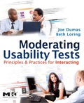 Cover: Moderating Usability Tests - Morgan Kaufmann