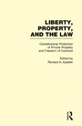 Cover: Constitutional Protection of Private Property and Freedom of Contract - Routledge