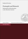Cover: Protreptik und Rhetorik - Franz Steiner Verlag