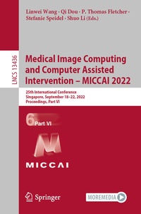 Abbildung von: Medical Image Computing and Computer Assisted Intervention - MICCAI 2022 - Springer