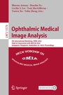 Cover: Ophthalmic Medical Image Analysis - Springer