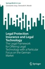 Cover: Legal Protection Insurance and Legal Technology - Springer