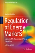 Cover: Regulation of Energy Markets - Springer