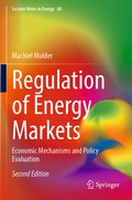 Cover: Regulation of Energy Markets - Springer