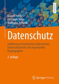 Abbildung von: Datenschutz - Springer Vieweg