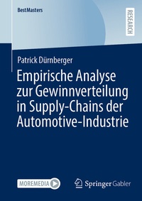 Abbildung von: Empirische Analyse zur Gewinnverteilung in Supply-Chains der Automotive-Industrie - Springer Gabler