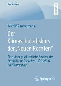 Abbildung von: Der Klimaschutzdiskurs der "Neuen Rechten" - Springer VS