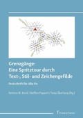 Cover: Grenzg&auml;nge: Eine Spritztour durch Text-, Stil- und Zeichengefilde - Frank & Timme