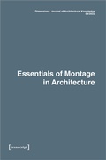 Cover: Dimensions. Journal of Architectural Knowledge - transcript