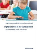 Cover: Digitales Lernen in der Grundschule III - Waxmann