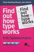 Cover: Find out how type works - TOC Publishing