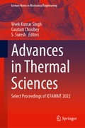 Cover: Advances in Thermal Sciences - Springer