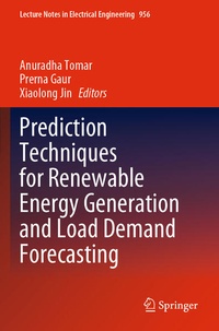 Enlarge image Cover: Prediction Techniques for Renewable Energy Generation and Load Demand Forecasting - Springer