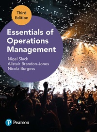Abbildung von: Essentials of Operations Management - Pearson Education Limited
