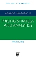 Cover: Advanced Introduction to Pricing Strategy and Analytics - Edward Elgar Publishing