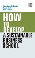 Cover: How to Develop a Sustainable Business School - Edward Elgar Publishing