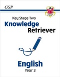 Cover: KS2 English Year 3 Knowledge Retriever - Coordination Group Publications Ltd (CGP)