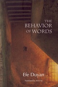 Cover: The Behavior of Words - White Pine Press