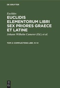 Cover: Complectens Libr. IV-VI - De Gruyter