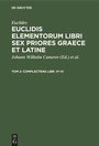 Cover: Complectens Libr. IV-VI - De Gruyter