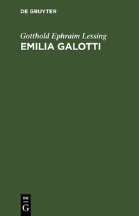 Abbildung von: Emilia Galotti - De Gruyter