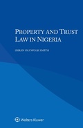 Bild: Property and Trust Law in Nigeria - Wolters Kluwer