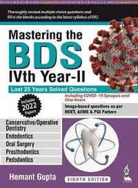Enlarge image Cover: Mastering The BDS IVth Year-II - Jaypee Brothers Medical Publishers