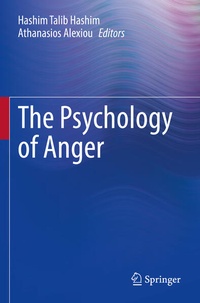 Enlarge image Cover: The Psychology of Anger - Springer