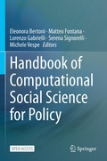 Cover: Handbook of Computational Social Science for Policy - Springer