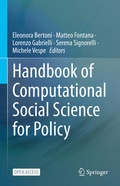 Cover: Handbook of Computational Social Science for Policy - Springer