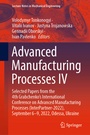 Cover: Advanced Manufacturing Processes IV - Springer