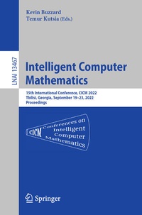 Enlarge image Cover: Intelligent Computer Mathematics - Springer