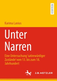 Abbildung von: Unter Narren - J.B. Metzler