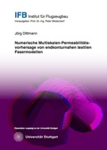 Cover: Numerische Multiskalen-Permeabilit&auml;tsvorhersage von endkonturnahen textilen Fasermodellen - Dr. Hut
