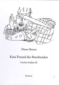 Cover: Kein Freund des Bestehenden - Rimbaud Verlag