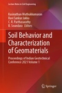 Cover: Soil Behavior and Characterization of Geomaterials - Springer