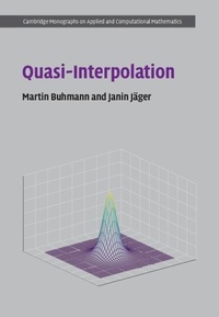 Abbildung von: Quasi-Interpolation - Cambridge University Press