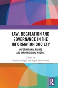 Cover: Law, Regulation and Governance in the Information Society - Routledge