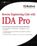 Cover: Reverse Engineering Code with Ida Pro - Syngress