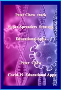 Cover: Peter Chew track super-spreaders strategy Educational Apps - Lulu.com