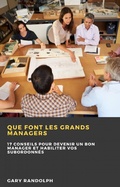 Cover: Que Font Les Grands Managers - Babelcube Inc.