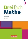 Cover: Dreifach Mathe - Ausgabe N - 8. Schuljahr - Cornelsen Verlag