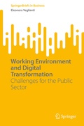 Cover: Working Environment and Digital Transformation - Springer
