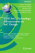 Cover: VLSI-SoC: Technology Advancement on SoC Design - Springer