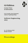 Cover: GI Edition Proceedings Band 320 "Software Engineering 2022" - K&ouml;llen